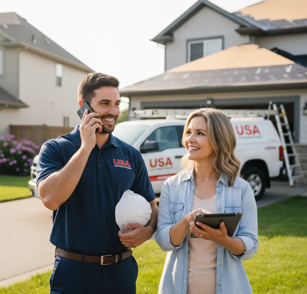 USA Roof Repair Experts customer support in Mcarthur